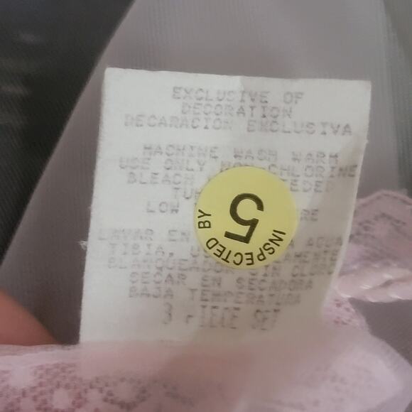 NEW Deadstock Vintage 70’s Chiffon Sheer Boudoir Pin Up Cover Nightie - Picture 8 of 9